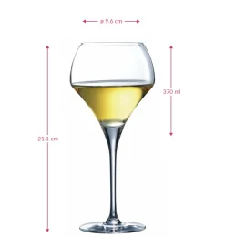 Chef & Sommelier Witte Wijnglazen Open Up - 370 ml - 6 stuks
