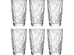 Cocktailset Gele Peter - Karaf 1.6 L met 6 Longdrinkglazen 470 ml, Cocktaillepel & IJsblokjesvorm