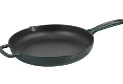 Combekk Koekenpan Skillet Classic Gietijzer Holly Green ΓΈ 26 cm - geΓ«mailleerde anti-aanbaklaag