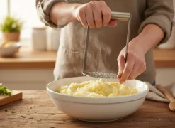 Cookinglife Aardappelstamper RVS Handgreep 15.5 cm