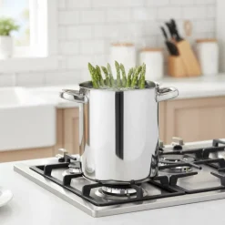 Cookinglife Aspergepan / Pastapan RVS - ø 14 cm / 3.2 Liter