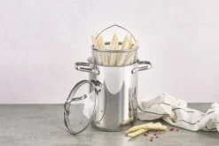 Cookinglife Aspergepan / Pastapan- RVS - ø 16 cm / 4.0 liter