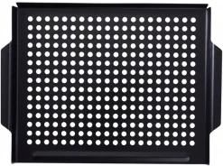 Cookinglife BBQ Grillplaat Fire & Flavour 38 x 28 cm - Non-Stick Metaal - Geschikt voor BBQ