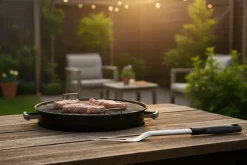 Cookinglife BBQ Vork Fire & Flavour RVS 42 cm - Grillvork voor Vlees en Groenten