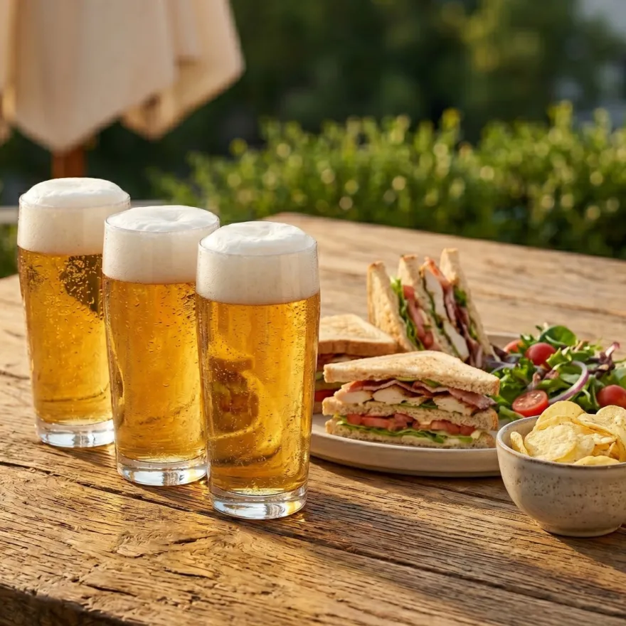 Cookinglife Bierglazen Fluitje 190 ml - 6 stuks