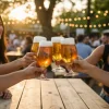 Cookinglife Bierglazen Op Voet 370 ml -4 Stuks