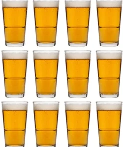 Cookinglife Bierglazen Vaasje / Amsterdammer 340 ml - 12 stuks