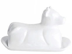 Cookinglife Botervloot Porselein - Koe - 20 x 12 cm