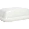 Cookinglife Botervloot Wit Porselein 17.5 x 13 cm