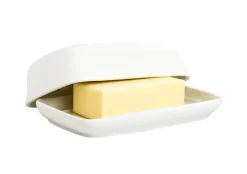 Cookinglife Botervloot Wit Porselein 17.5 x 13 cm