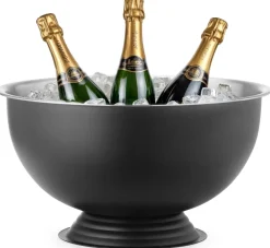 Cookinglife Champagnekoeler / Champagne emmer Zwart - ø 39 cm