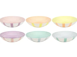 Cookinglife Diepe Borden / Pastaborden Spring Vibes ø 21 cm - 6 Stuks