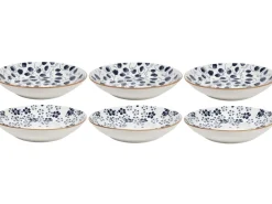 Cookinglife Diepe Borden / Pastaborden Fleuris ø 20 cm - 6 stuks