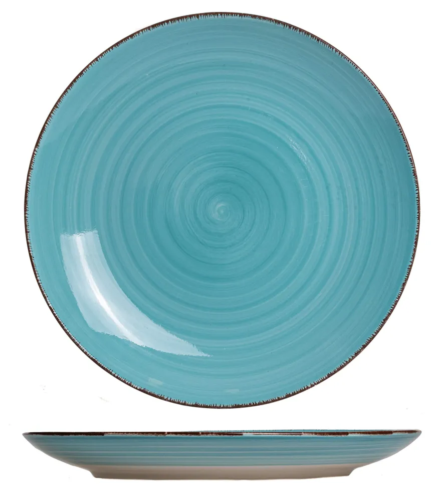 Cookinglife Dinerborden Delice Blauw ø 26.5 cm - 6 stuks