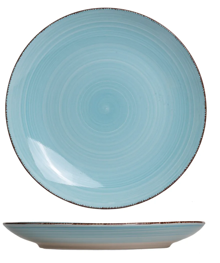 Cookinglife Dinerborden Delice Blauw ø 26.5 cm - 6 stuks