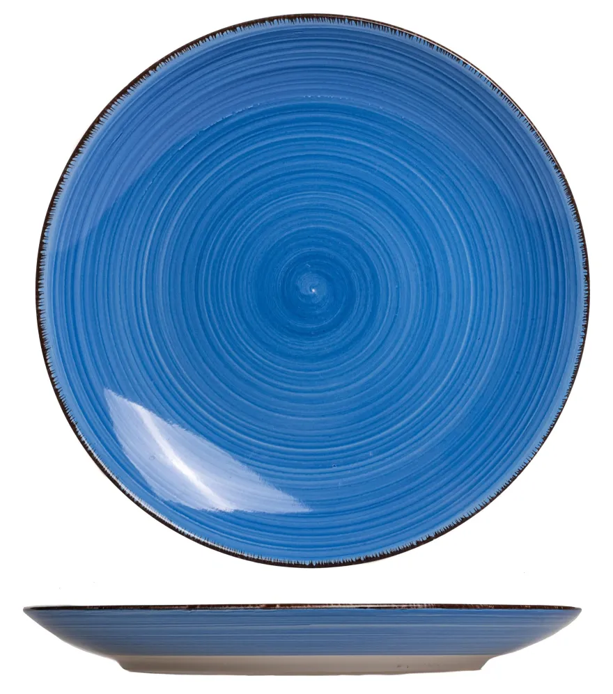 Cookinglife Dinerborden Delice Blauw ø 26.5 cm - 6 stuks