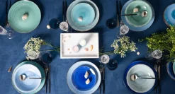 Cookinglife Dinerborden Delice Blauw ø 26.5 cm - 6 stuks