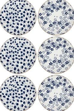 Cookinglife Dinerborden Fleuris ø 27 cm - 6 stuks