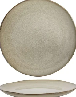 Cookinglife Dinerborden Sabi Beige ø 26 cm - 6 Stuks