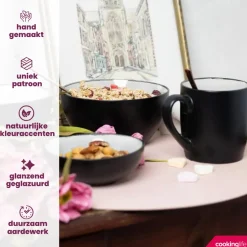 Cookinglife Dipschaaltjes Nola Warm Grey ø 11 cm - 6 stuks