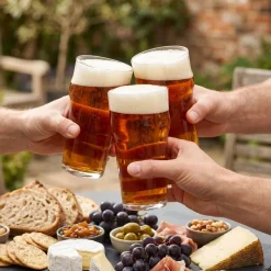 Cookinglife Engelse Bierglazen Nonic 340 ml - 18 stuks