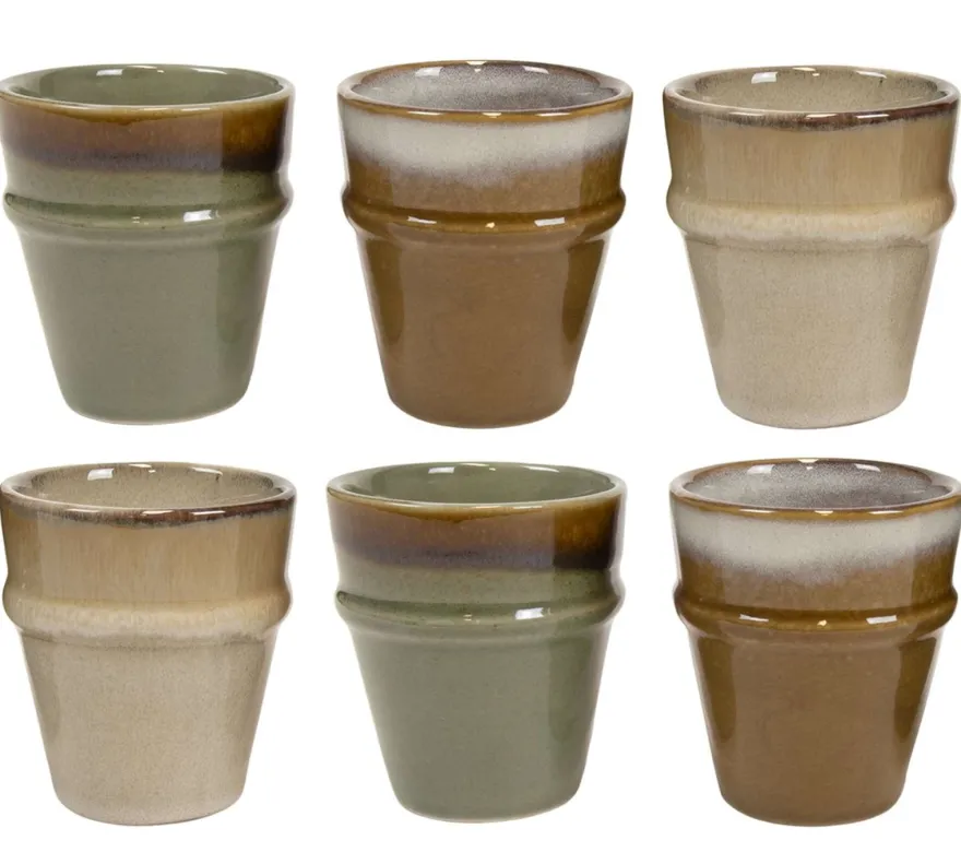 Cookinglife Espresso kopjes Nomad Ridge 100 ml - 6 stuks