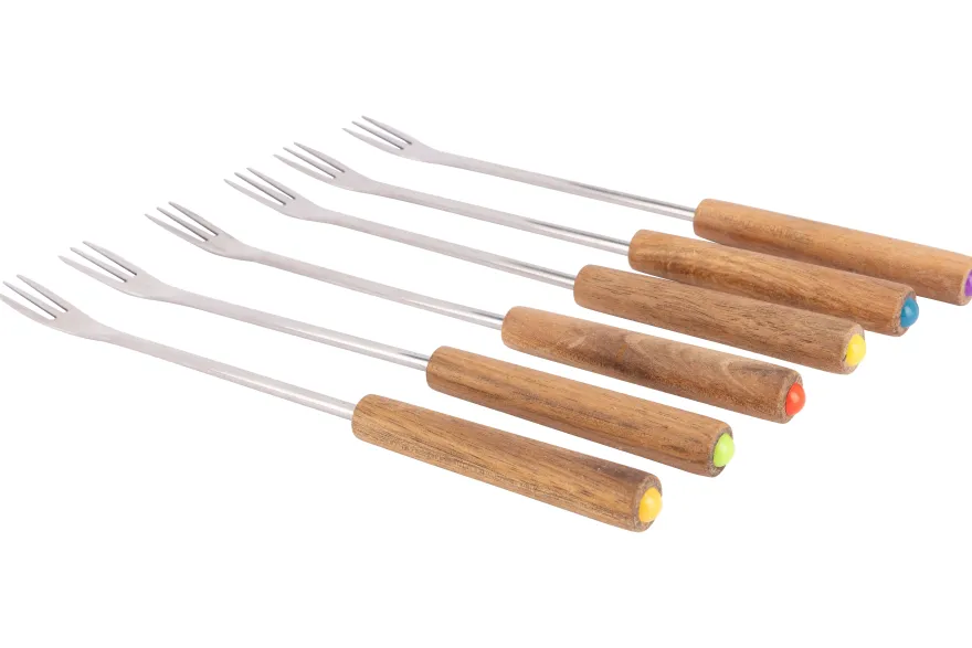 Cookinglife Fondueset Moritz Aardewerk - 6 personen - ø 21 cm