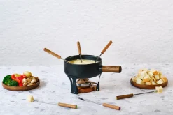 Cookinglife Fondueset Moritz Aardewerk - 6 personen - ø 21 cm