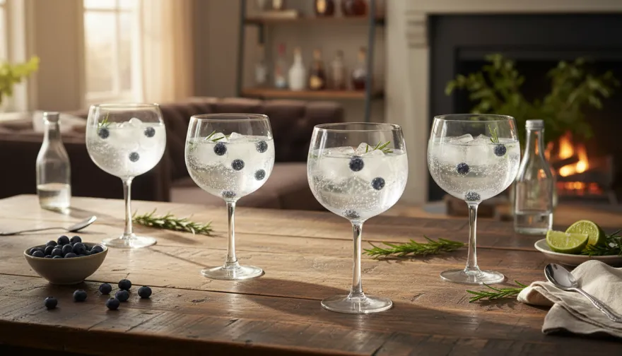 Cookinglife Gin Tonic Glazen 650 ml - 4 Stuks
