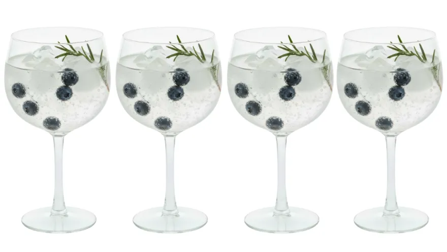 Cookinglife Gin Tonic Glazen 650 ml - 4 Stuks