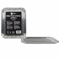 Cookinglife Grill BBQ Aluminium Bakjes / BBQ Grill Tray / Grillschaal 28 x 23 cm - 15 stuks