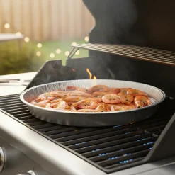 Cookinglife Grill BBQ Aluminium Bakjes / BBQ Grill Tray ø 33 cm - 15 stuks