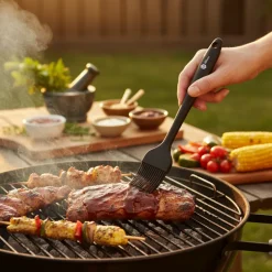 Cookinglife Grill BBQ Kwasten / Bakkwasten - Siliconen - 2 stuks - 21 & 25 cm