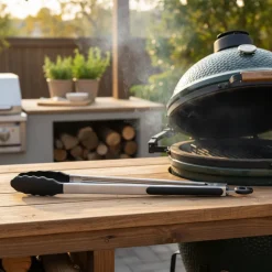 Cookinglife Grill BBQ Tang 40 cm - Siliconen kop
