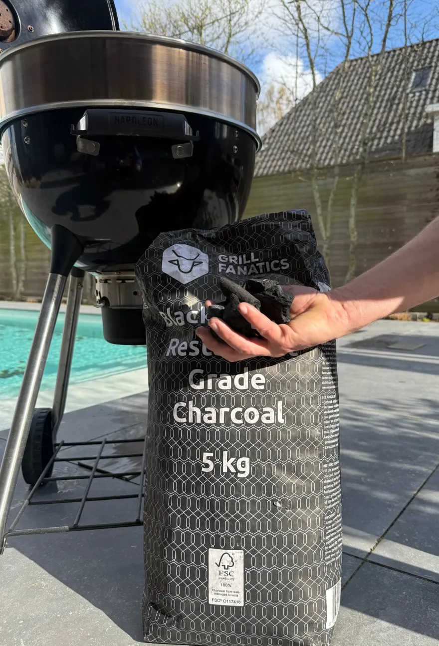 Cookinglife Grill Houtskool / Charcoal Black Wattle - 5 Kg - Restaurant kwaliteit
