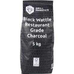 Cookinglife Grill Houtskool / Charcoal Black Wattle - 5 Kg - Restaurant kwaliteit