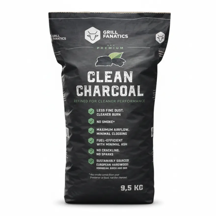 Cookinglife Grill Houtskool / Charcoal Clean - 9.5 Kg - Smokeless