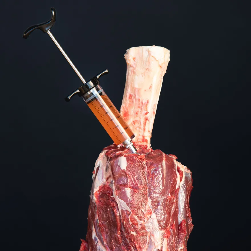 Cookinglife Grill Marinade Spuit BBQ / Vlees Injectiespuit 30 ml
