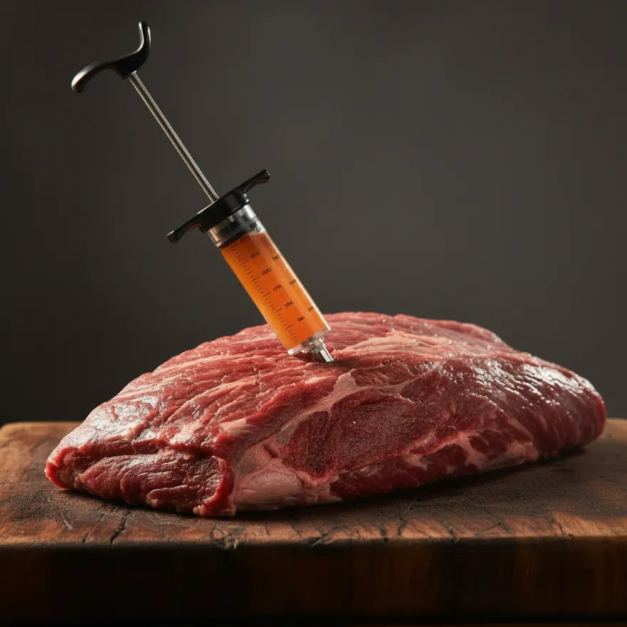 Cookinglife Grill Marinade Spuit BBQ / Vlees Injectiespuit 30 ml