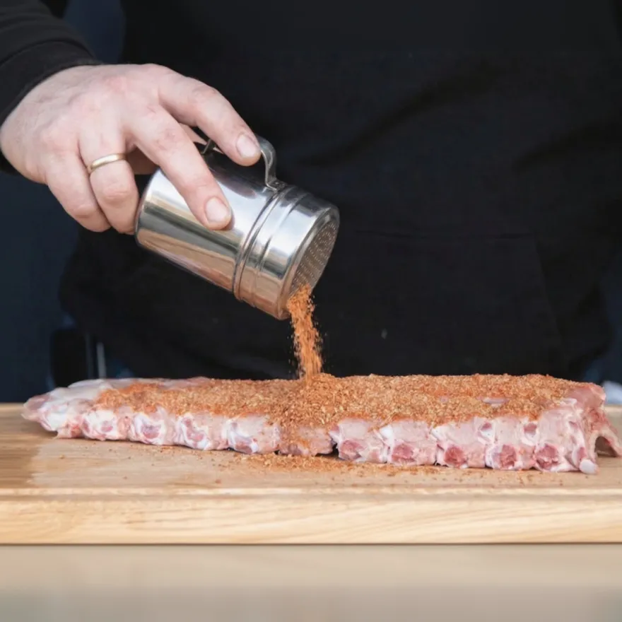 Cookinglife Grill Rub Shaker / Kruidenstrooier - RVS