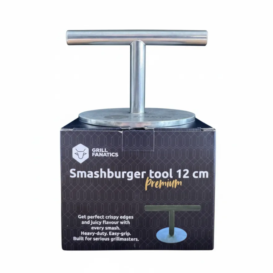Cookinglife Grill Smashburger Press / Hamburgerpers - Premium - RVS - ø 12 cm