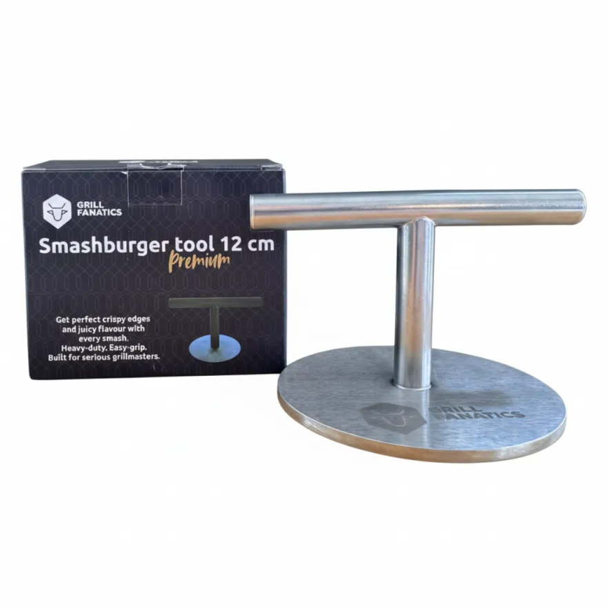 Cookinglife Grill Smashburger Press / Hamburgerpers - Premium - RVS - ø 12 cm