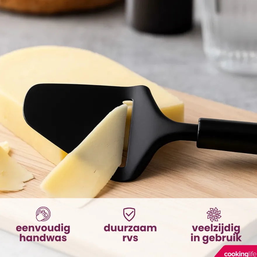 Cookinglife IJslepel - IJsschep - Zwart 19.5 cm
