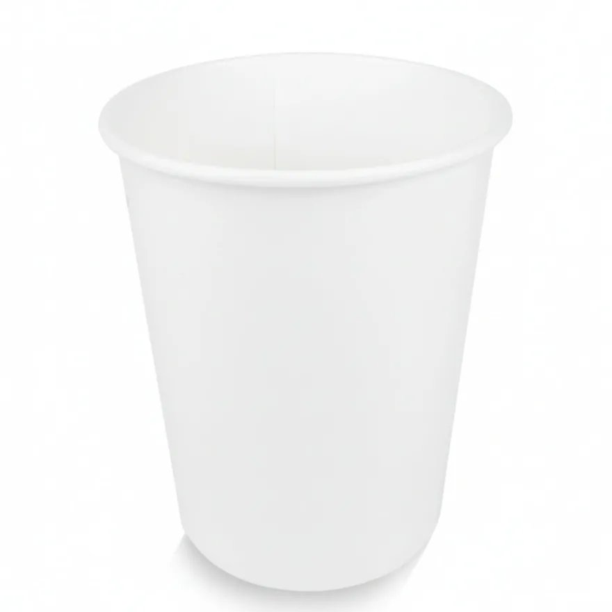 Cookinglife Kartonnen Koffiebekers 230 ml - Wit - 50 stuks