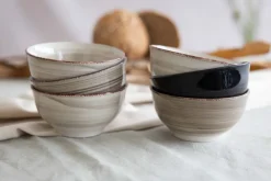 Cookinglife Kleine kommen Delice Grijs ø 12 cm - 6 stuks