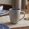 Cookinglife Koffiemokken Nola Blauw 330 ml – 6 stuks