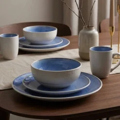Cookinglife Koffiemokken Nola Blauw 330 ml – 6 stuks