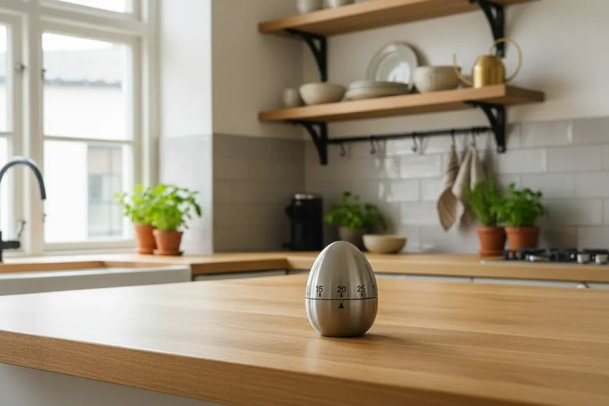 Cookinglife Kookwekker Ei RVS