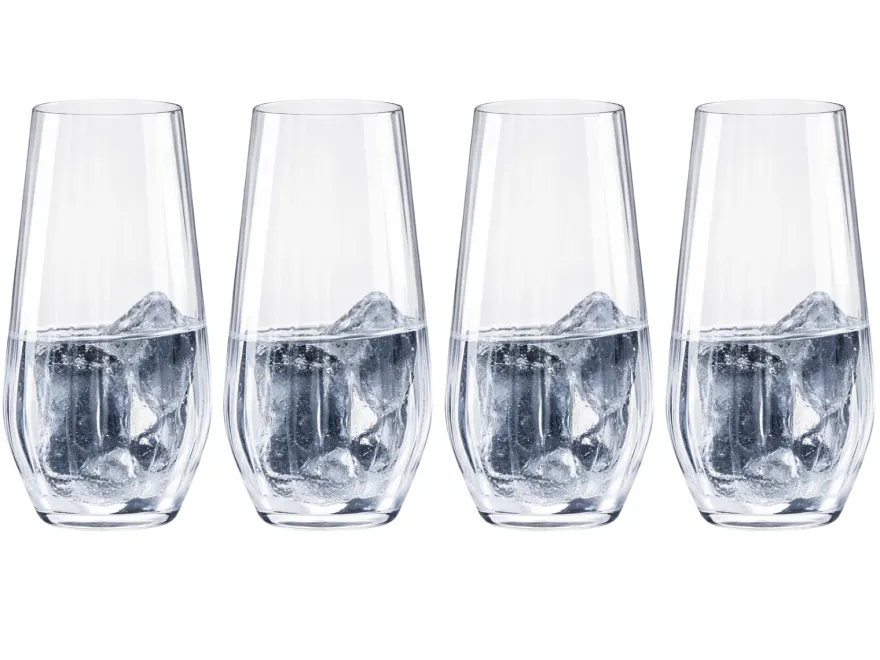 Cookinglife Longdrinkglazen Verano - 580 ml - 4 Stuks