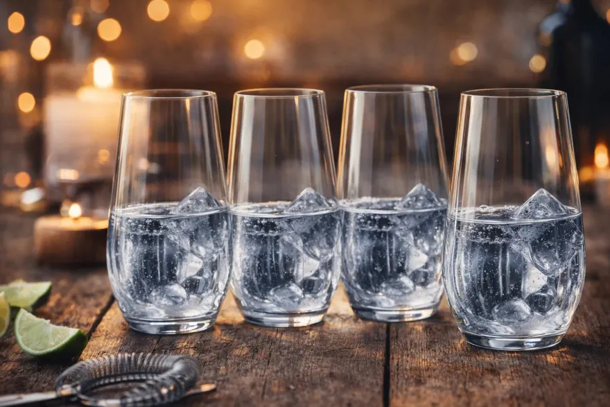 Cookinglife Longdrinkglazen Verano - 580 ml - 4 Stuks